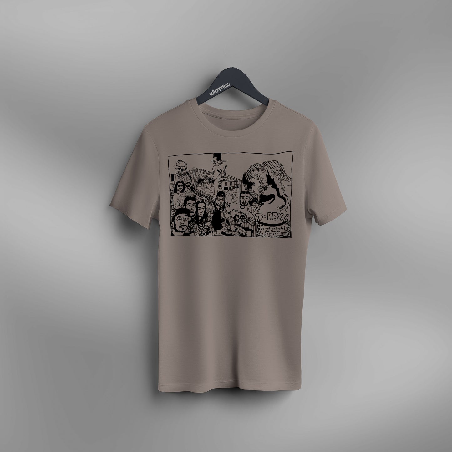 Gathering T Rex Shirt